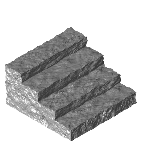 Todd Tiles 4x4 Stairs.stl by toddmichaelputnam full viewable 3d model