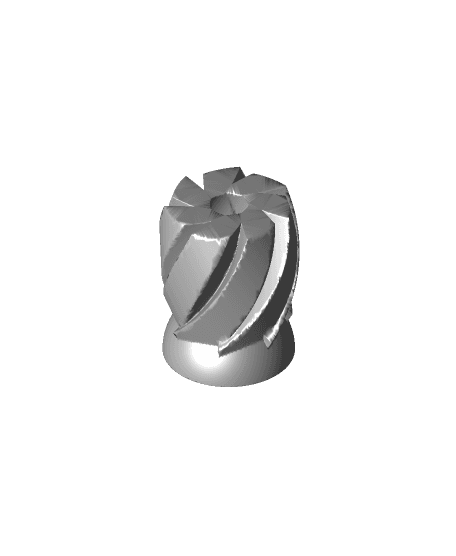 Square Spiral Vase 3d model