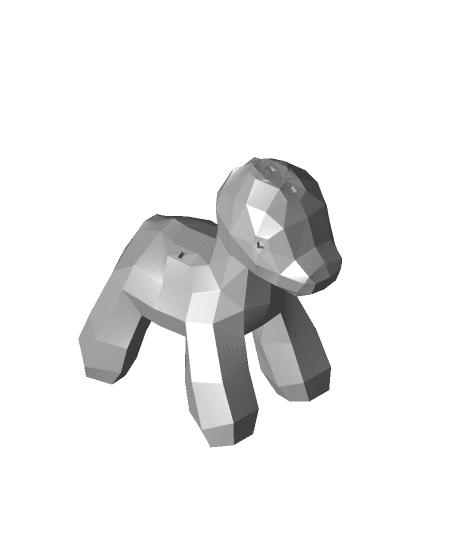 3d-unicornio-lowpoly-v005-01-branco.STL 3d model