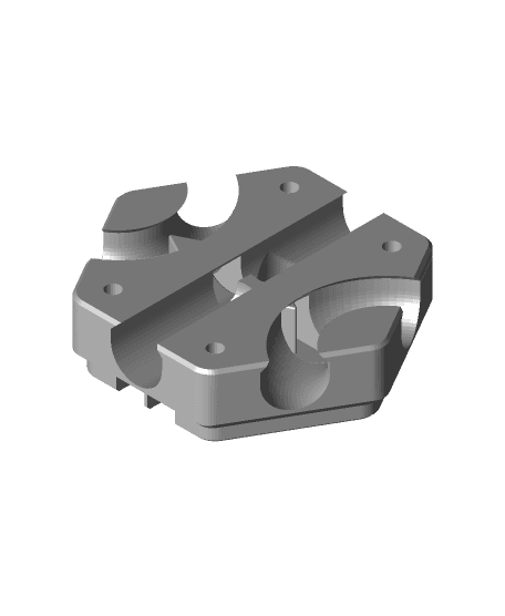 Hextraction Shuttle Block Tiles 3d model