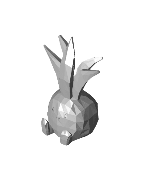 Low Poly Oddish by ThinAir3D full viewable 3d model