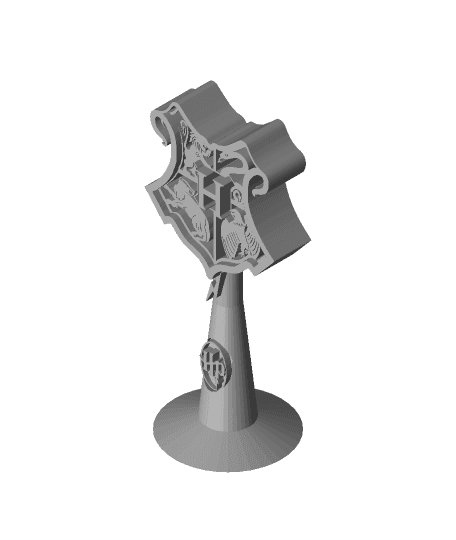 Harry Potter Headphone stand by 3dprintbunny full viewable 3d model