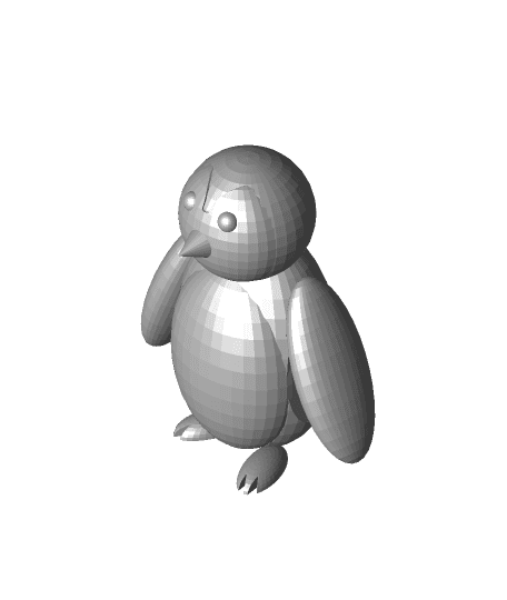 Penguin  3d model