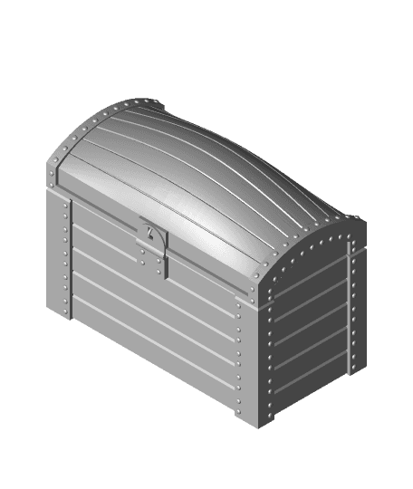 Treasure chest by sagittarius0 full viewable 3d model