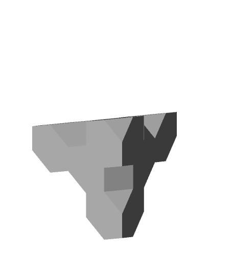 Cut Tetrahedron by Alireza Fatemi full viewable 3d model
