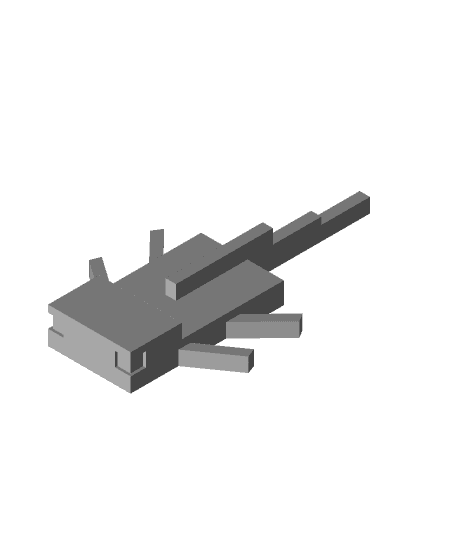 Minecraft Axolotl.stl 3d model