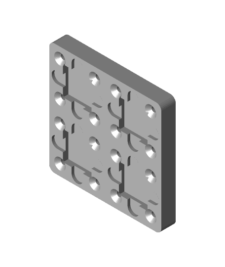 Weighted Baseplate 2x2.stl 3d model