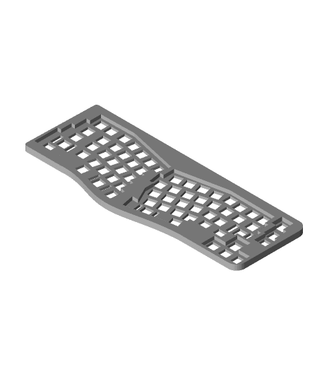 Ergo keyboard.stl 3d model