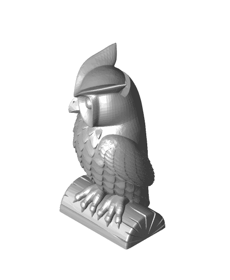 Night owl light 3d model