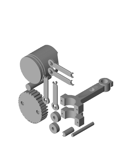 happy piston setup working out with long bar.stl 3d model
