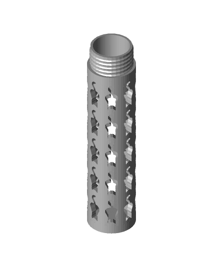 Cats Pencil Tube - Easy Print by 3dprintbunny full viewable 3d model