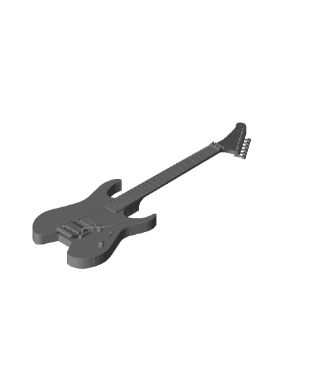 Electric Guitar 3d model