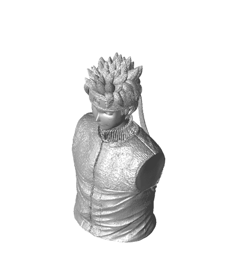 NARUTO ULTRA-DETAILED SUPPORT-FREE BUST 3D MODEL 3d model
