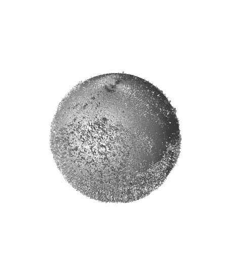 Mars Lithophane 100mm/10cm Diameter 3d model