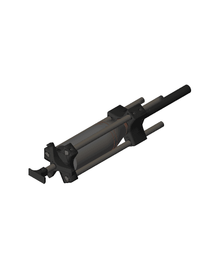 Miller Lite Nerf Gun by ImmenseFIend full viewable 3d model