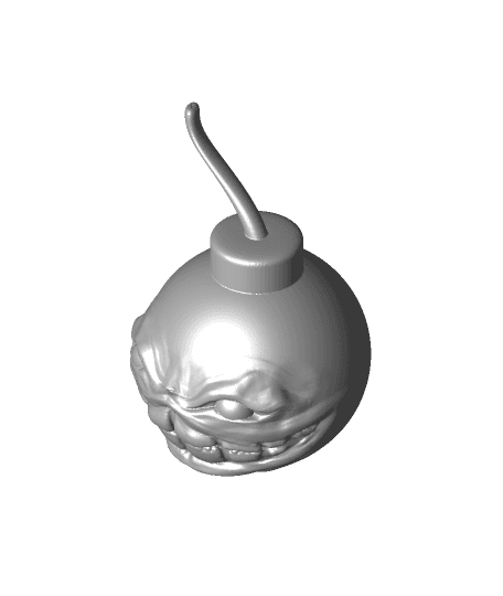 funny face bomb by thecreatorx3d full viewable 3d model