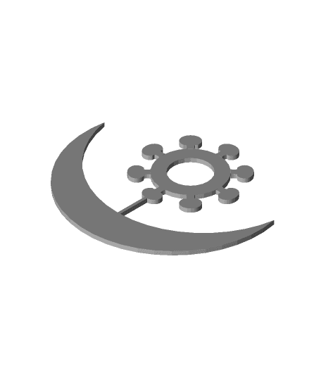 Harmony Symbol by SilverXrevliS full viewable 3d model