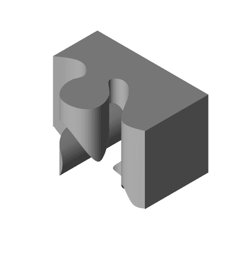 Puzzle cube 3d model