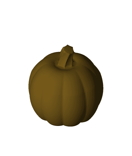 Pumpkin Bobblehead 3d model