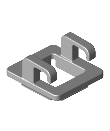 tesla-hatch-hook-square.stl 3d model