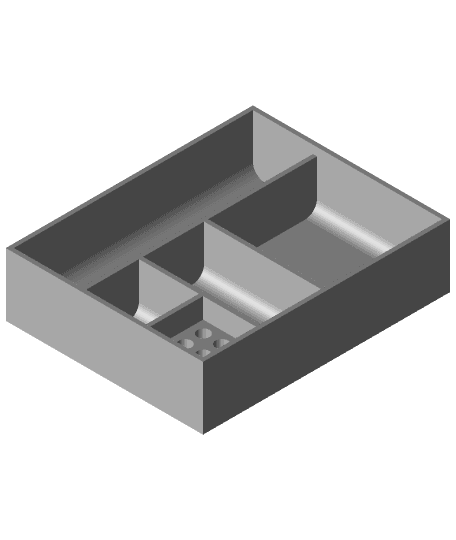 Storage Drawer for Creality Ender 3 Pro 3d model