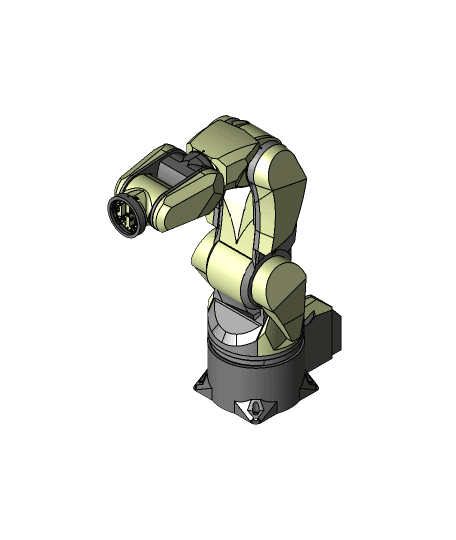 Arctos 3D printed robotic arm v0.13.step 3d model
