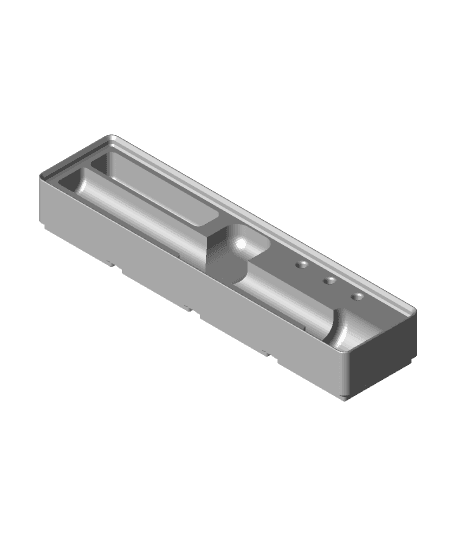 1x4 General Deburring tool Holder Gridfinity by rbarbrow full viewable 3d model