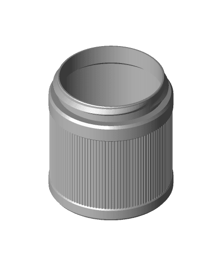 THREADED CONTAINER v.5 3d model