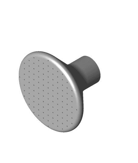  Watering can nozzle for bottle 3d model