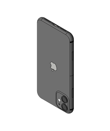 iphone 11.SLDPRT 3d model