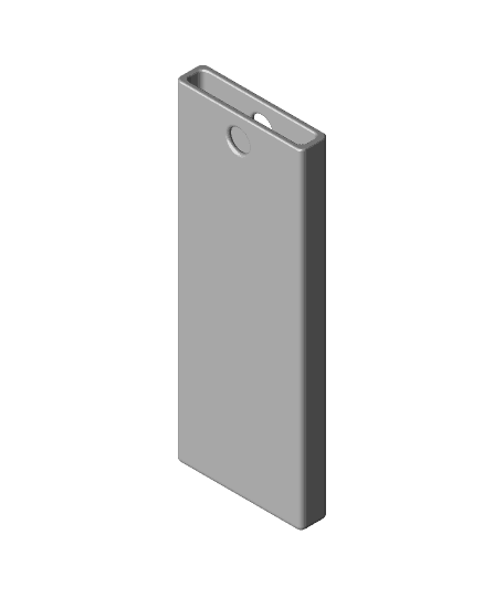 Alivecor Kardia keychain carry case 3d model