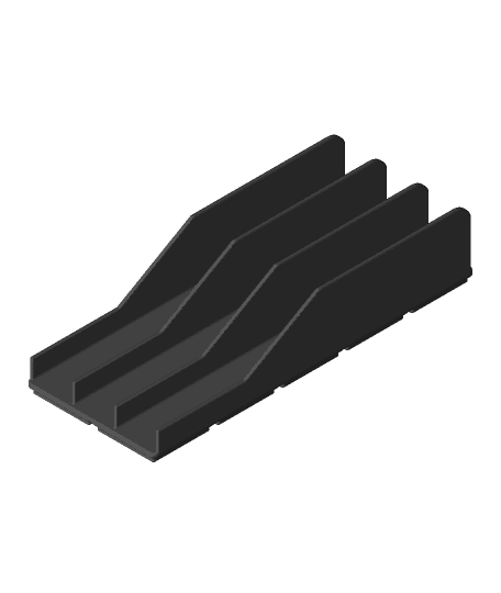 Gridfinity Wide Pliers Holder 3d model