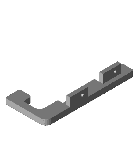 Sonos One Minimalist Wall Mount (no glue required) by Weshape full viewable 3d model