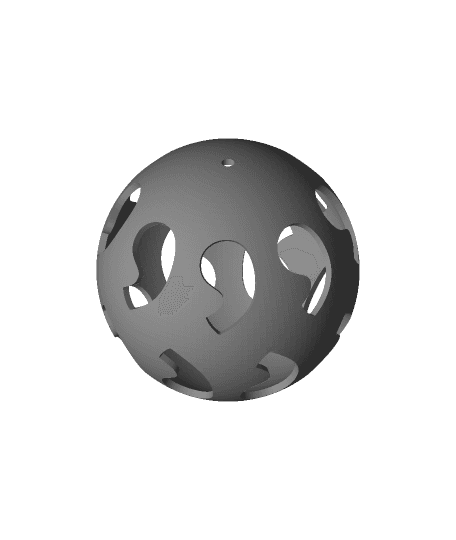 Comma symmetry sphere 8x 3d model