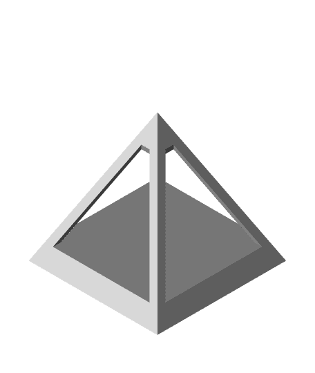 Not your regular pyramid 3d model