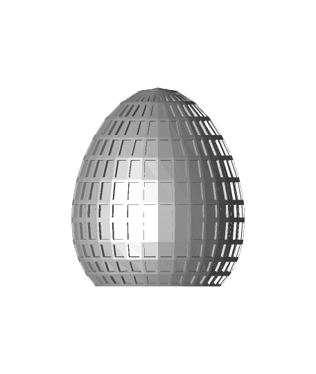 Fancy Easter Egg (2 of 3) 3d model
