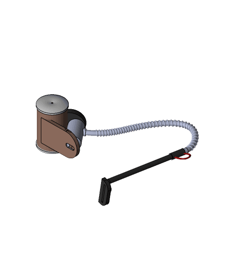 Vacuum Cleaner by volkandogan1625 full viewable 3d model