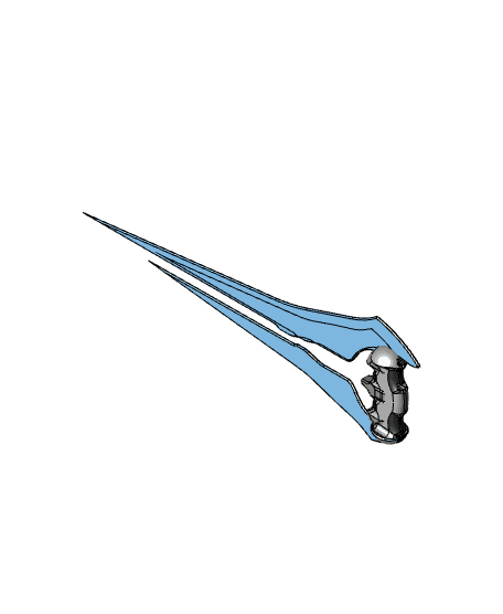 Halo Energy Sword [Assembly Files] 3d model