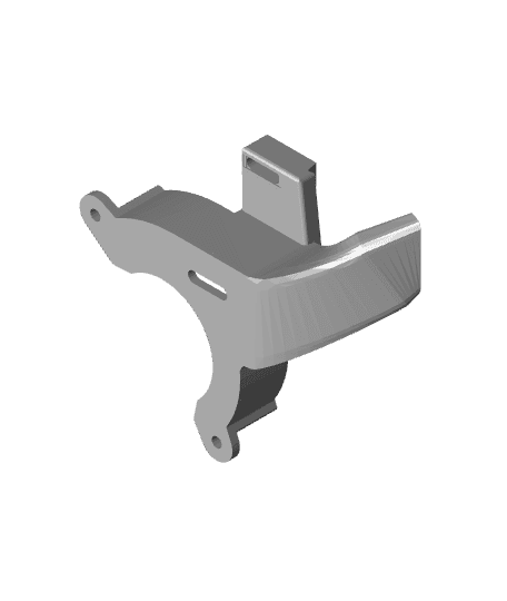 HMG7.3 Tall Single 5015 Right Duct V3.stl 3d model