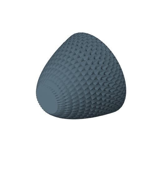 Stylish Tetrahedron Vase V1 3d model