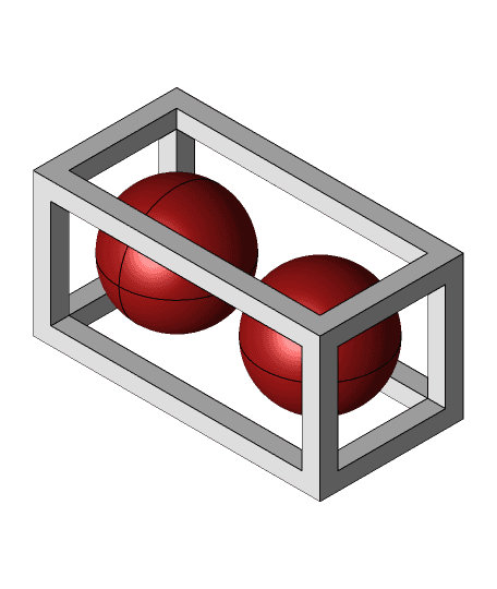 2 Ball in Box by Roboninja full viewable 3d model