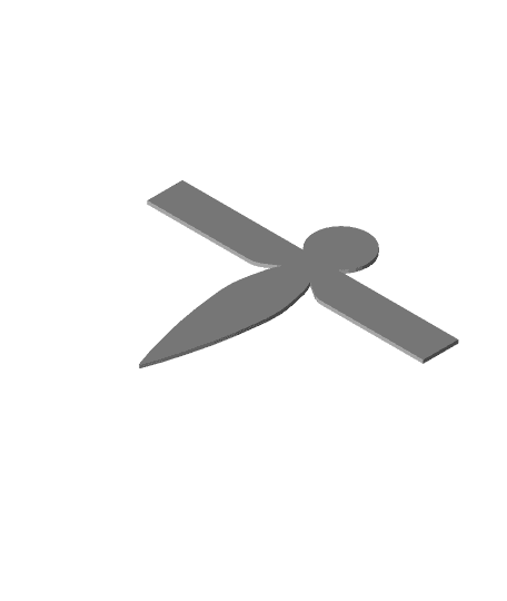 Spirited Away Paper Bird.stl 3d model
