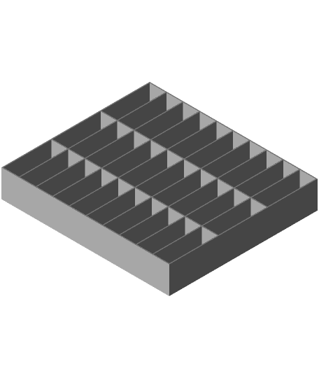 Resistors organiser 3d model