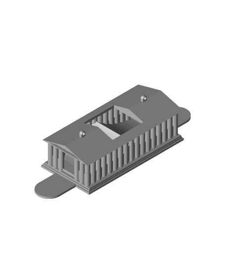 Parthenon Bird Feeder 3d model