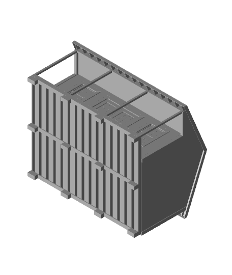 Shed with Porch 16' x 20' 3d model