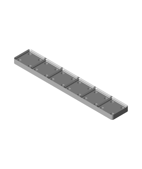 Weighted Baseplate 1x6.stl 3d model