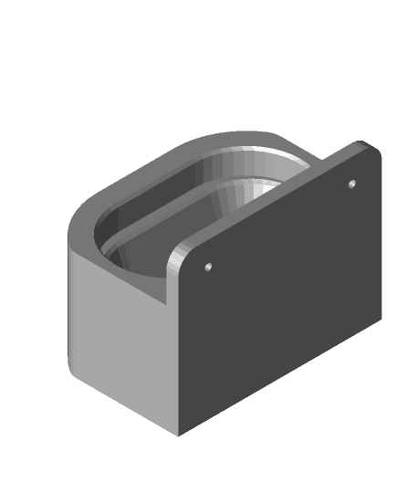 Kitchen Aid Mixer Attachment: wall mount 3d model