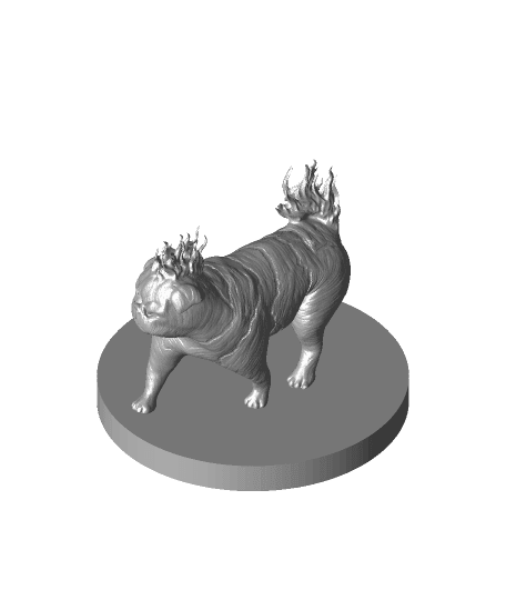 Hell Pug by mz4250 full viewable 3d model