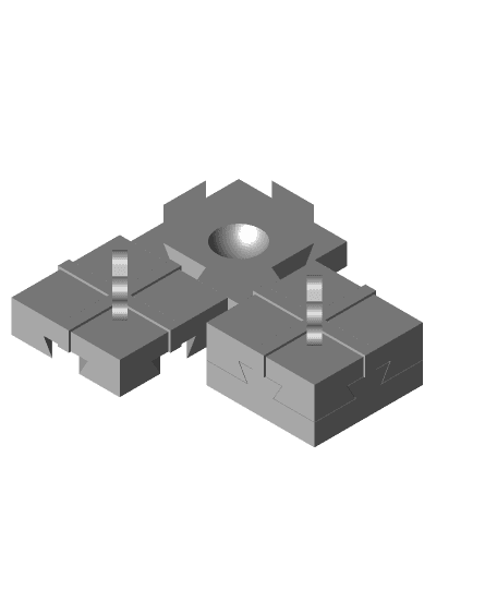 Impossible Dovetail Gift Box v2.stl 3d model