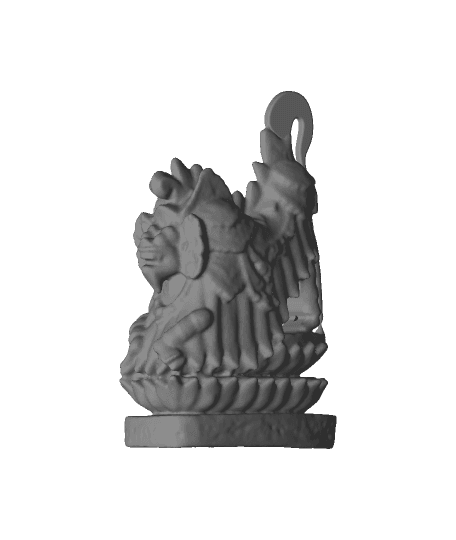 Lion woodcarve（generated by Revopoint POP） 3d model
